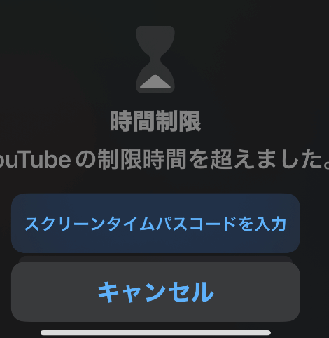 制限時間を超えました