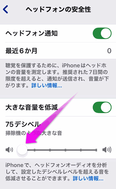 スライダーを動かす